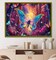 5D Butterfly Diamond Art Painting,Large Diamond Painting Kits for Adults,DIY Full Drill Paint with Diamond, Home Wall Decor 27.5 X 15.7inch